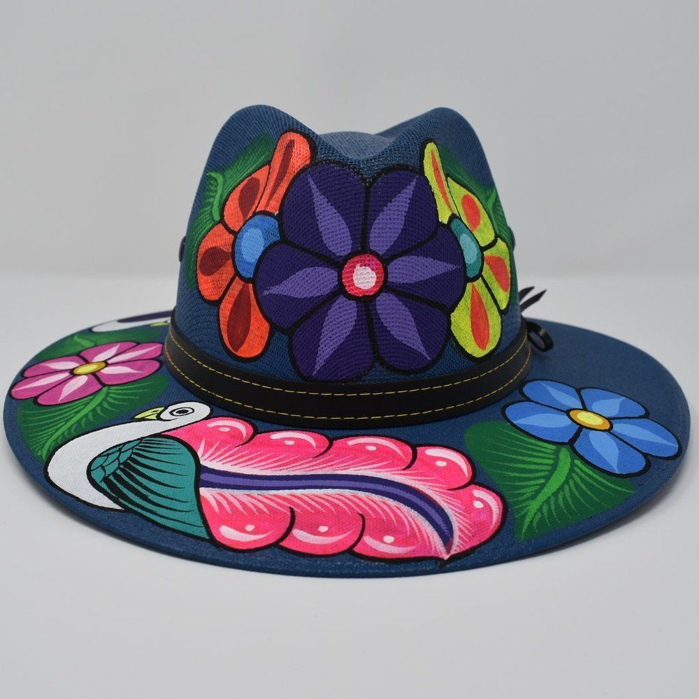 Hand-Painted Sombreros Mexican Sun Hats